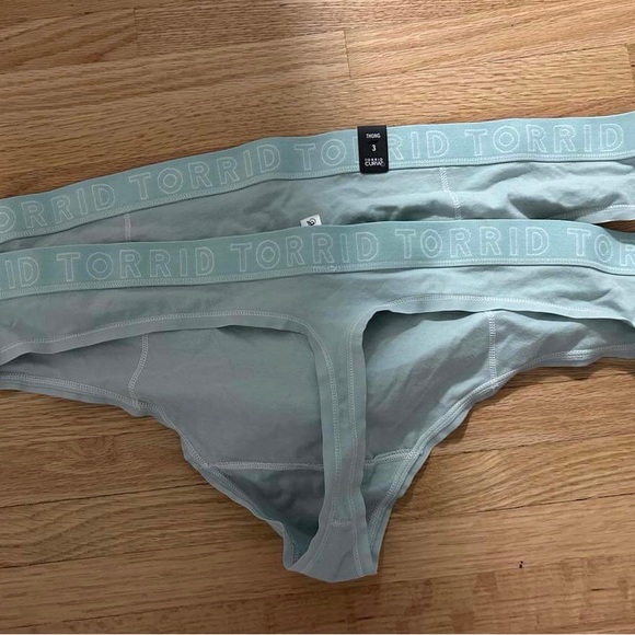 NWT 2 Pair Torrid Thong Underwear size 3 - Picture 2 of 3